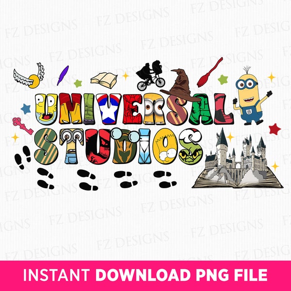 Family Trip Png, Universal Studios Png, Family Vacation Png, Magical Kingdom Png, Vacay Mode, Png File For Sublimation