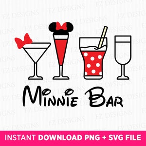 Miss Mouse Bar Svg, Drinks Svg, Family Trip Svg, Family Vacation Svg, Vacay Mode Svg, Magical Kingdom, Png Svg Files For Print