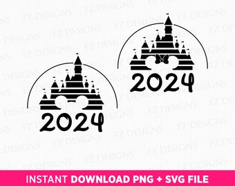 Family Trip 2024 Svg, Magical Kingdom Svg, Family Vacation Svg, Bundle Family Trip Svg, Vacay Mode, Couple Trip Svg, Png Svg Files For Print