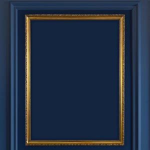 Extra Großer Eleganter Vintage Verzierter Holzgoldrahmen.