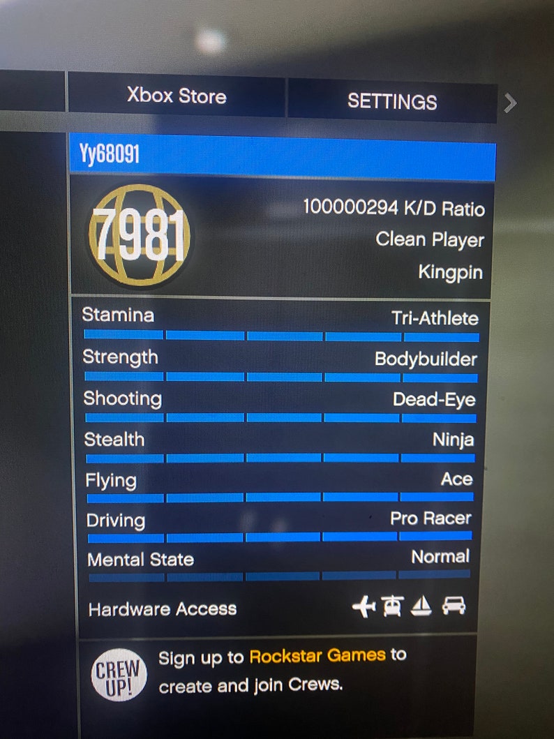 GTA 5 Modded Account XBOX ONE Etsy