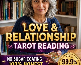 SAME HOUR In Depth Love Tarot and Psychic Reading within an Hour Reading personalized