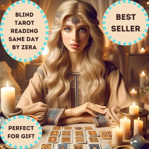 Blind Tarot Reading Without Questions, Blind Reading, Psychic Reading with Tarot Cards, Detailed Blind Tarot Reading, Spiritual Advice ZERA