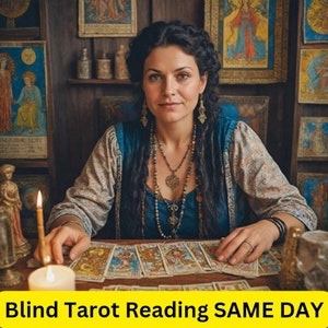 Blind Tarot Reading Without Questions, Blind Reading, Psychic Reading with Tarot Cards,Detailed Blind Tarot Reading,Spiritual Advice 24 hour