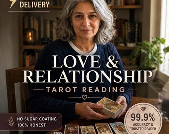 Accurate Love Psychic Reading Same Hour, Relationship Tarot Guidance, Future Soulmate Prediction, No Sugar Coating, Honest Intuitive Reading