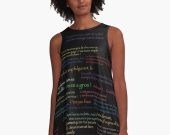 Kaamelott Quotes A-Line Dress