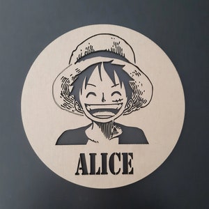 Acheter One Piece Anime Luffy Affiche Art Crâne Décoration Murale
