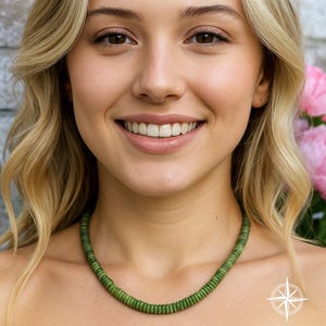 Genuine AA Grade Green Jade Beaded Dainty Choker Necklace for Women: Womens Gemstone Necklace