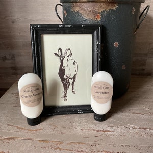 Handcrafted Goat Milk Lotion, Two Gals & A Goat, Gift Idea, Natural Healing, Moisturizing