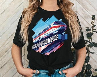 Unisex Monorail Ride Shirt - Disney Shirt - Theme Park Shirt - Disney Traveler - My Favorite Ride is the Monorail - Disney Trip Shirt