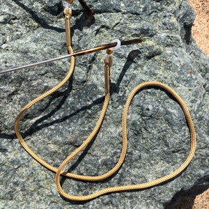 Cordon à lunettes d'un joli doré !