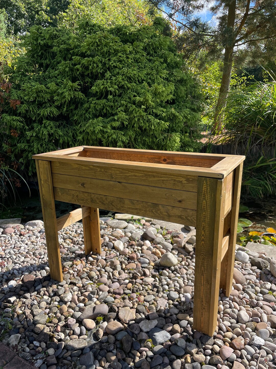 Planters on Legs Large Raised Vegetable Herb Boxes Garden Patio High