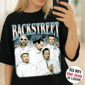 Back Street Tour Musik Bootleg 90er Jahre Shirt Design, limitierte Backstreet Boys Millenium Tour Musik Vintage Png, Bring Memory Back Boy Bands Png