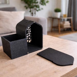 Sadqa & Tasbeeh Box | Islamic Charity Donation Box | Personalised Family Sadaqah Box | Ramadan and Eid Gift | Home Islamic Decor