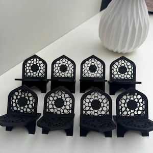 Ramadan Date Stand – 3D-Printed Islamic Table Décor – Elegant Eid, Wedding & Celebration Centerpiece – Customizable Design