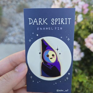 Szpilka emaliowana Dark Spirit