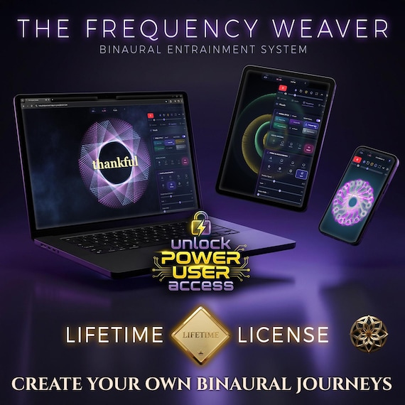 Binaural Beats Software: Lifetime License, Meditation Sequencer & Entrainment Tool | Frequency Weaver