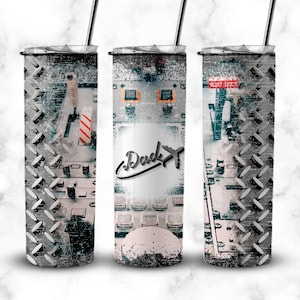 Pilot Dad tumbler Father Pilot Gauges Airline Pilot Airplane sublimation tumbler wrap 20oz Skinny Tumbler Sublimation Design Digital PNG