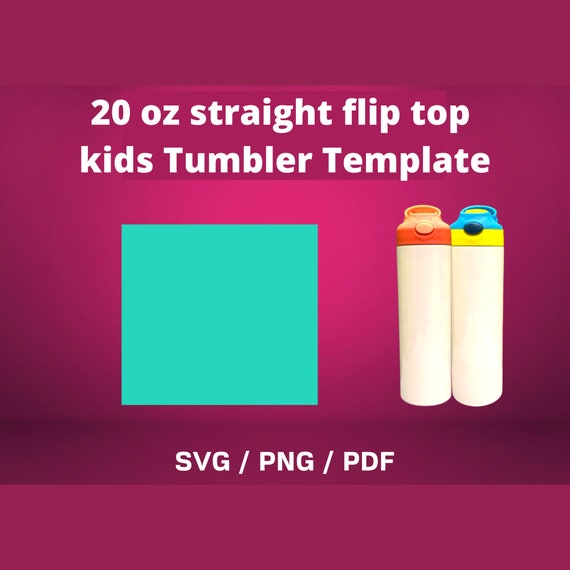 24oz Simple Modern Classic tumbler template sublimation svg