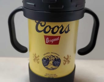 Insulated Sippy Cup Full Wrap UV Printed Color Beer Inspired