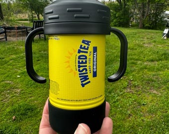 Adult Humor Insulated Sippy Cup: Beer Inspired Twisted Tea - gag gift