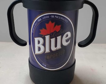 Insulated Sippy Cup Full Wrap UV Printed Color beer inspired