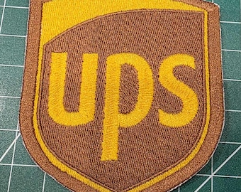 UPS Logo United Parcel Service iron-on embroidered patch