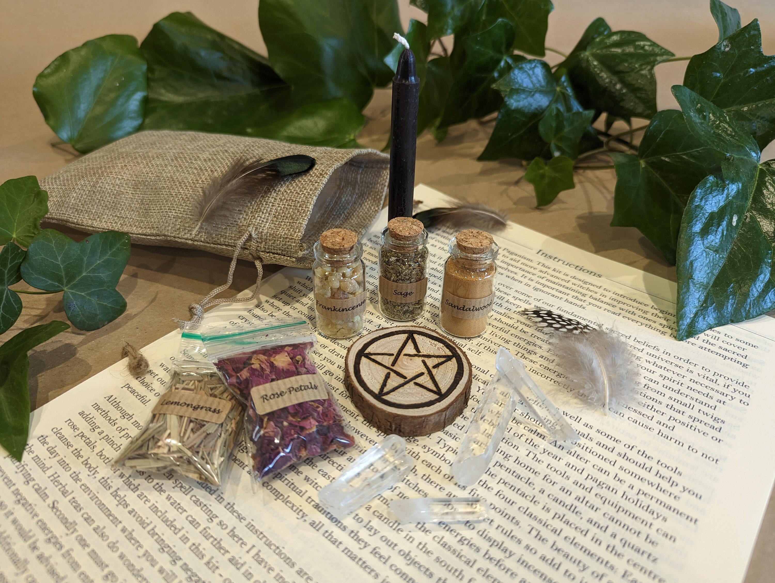 Witchcraft Kit Herb and Cards, 20 Wicca Herbs, Love Ritual, Book of  Shadows, Grimoire, Witch Herbs, Herb Set, Green Witch, Magic Spices 