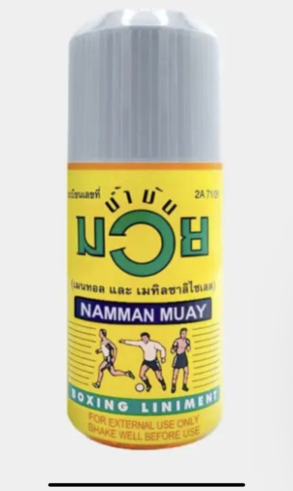 Namman Muay Thai Oil 30cc Muay Thai Boxing Heat Warm up Muscle 