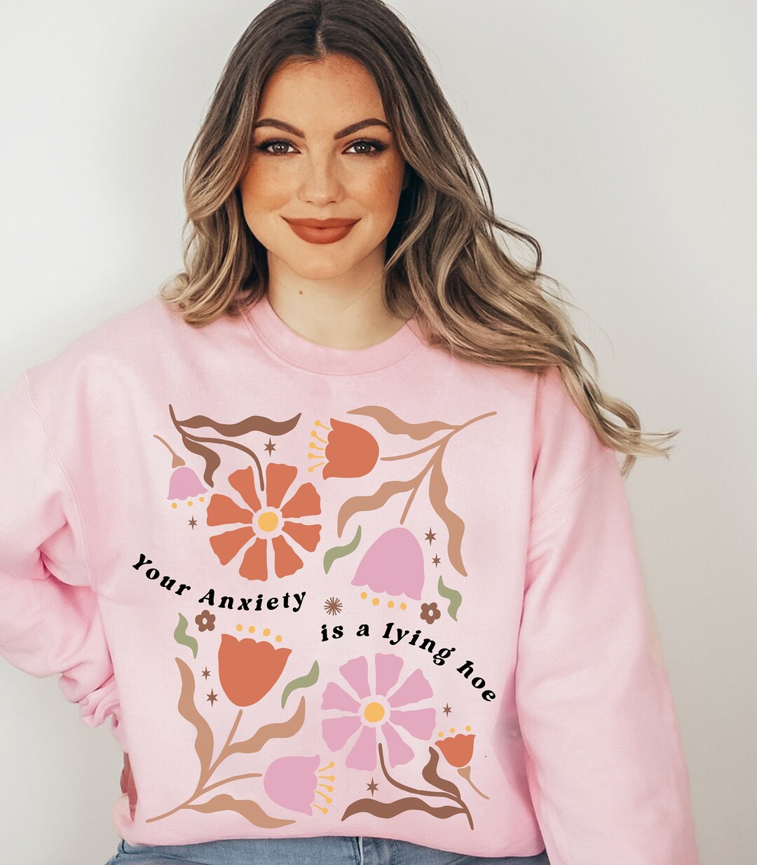 Mental Health Sweatshirt Anxiety Sweatshirt Inspirational Etsy UK
