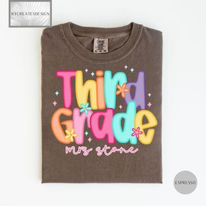 Comfort Colors® Custom Teacher Shirt, Teacher Team Shirts, Personalized School Tshirt, Teacher Gift, Customized Name Teacher Shirt Gifts