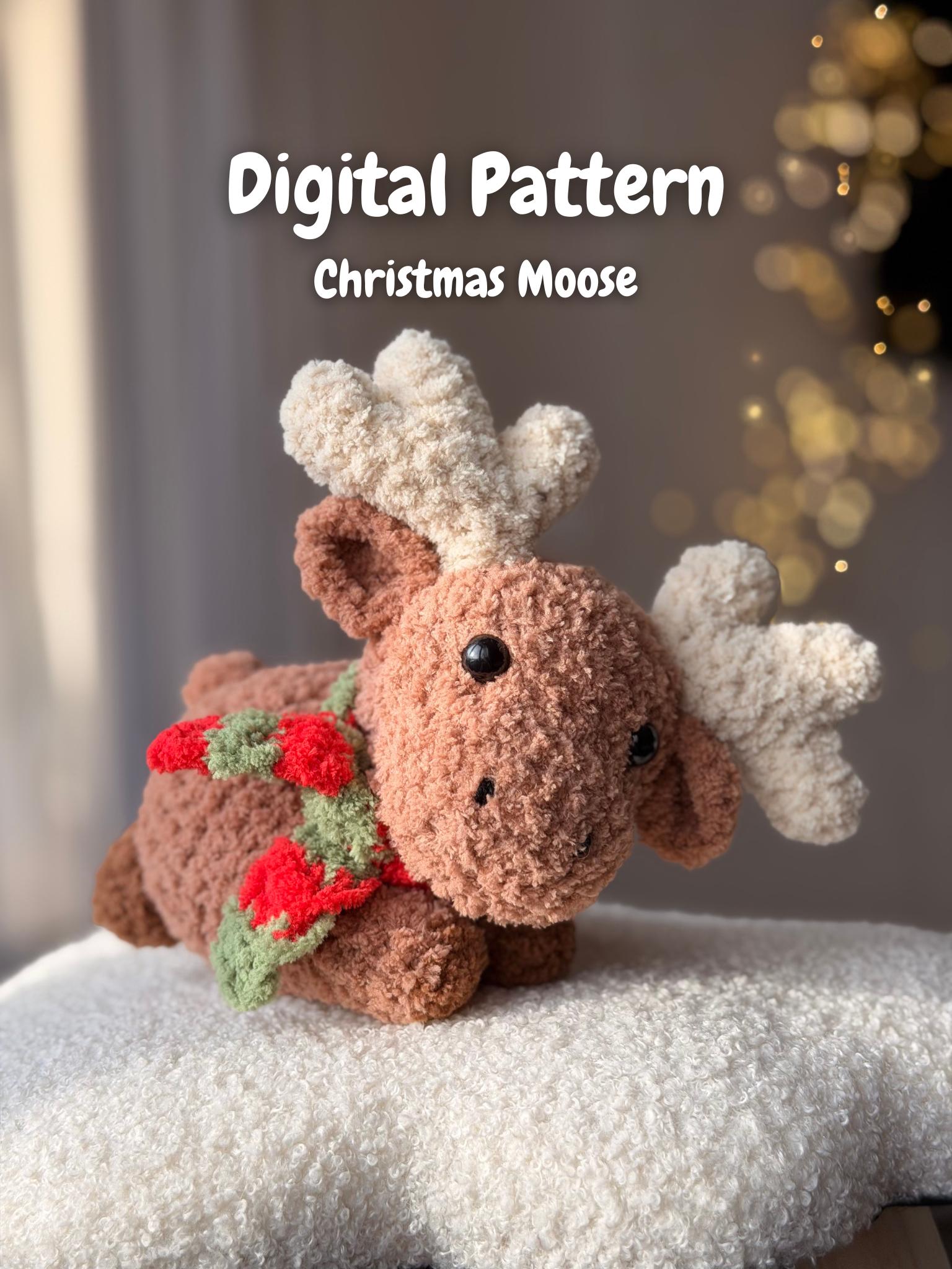 35 Moose Crochet Patterns: Woodland Amigurumi, Loveys, Plushies, and More 11 Baby Moose Crochet