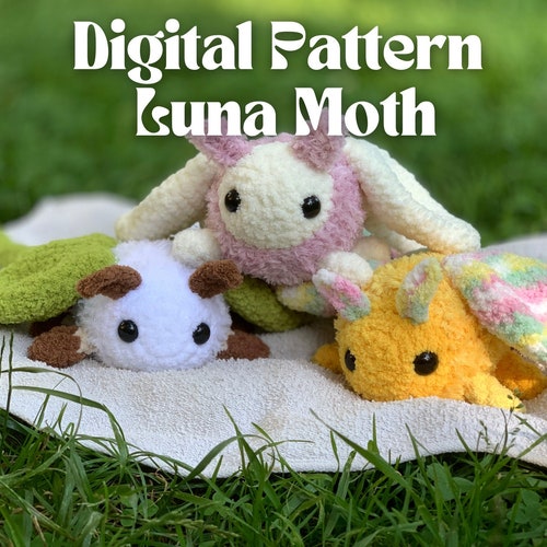 Luna Moth Crochet Pattern