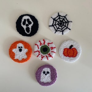 Sottobicchieri di Halloween, sottobicchieri per auto, sottobicchieri per auto spettrali, regalo di Halloween, regalo per auto nuova, accessori per auto, regalo spettrale, regalo per il 16° compleanno