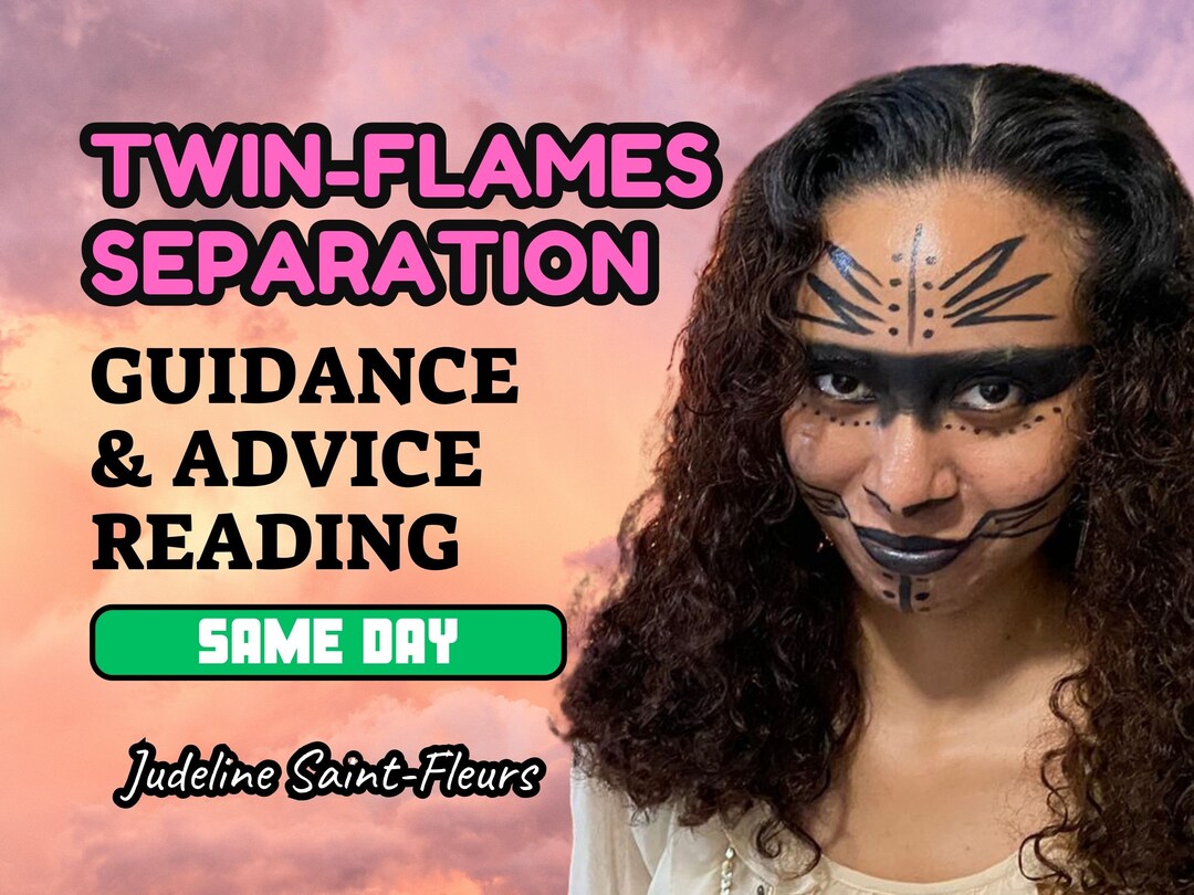 TWIN FLAME Reading Separation Flames Soulmate Same Day Psychic Love