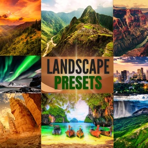 Atemberaubende Landschafts-Presets