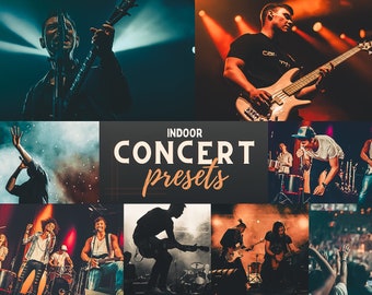 MEJORES ajustes preestablecidos de Lightroom para conciertos