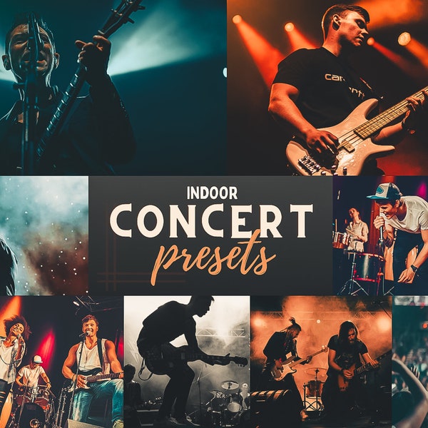 BEST Konzert Lightroom Presets