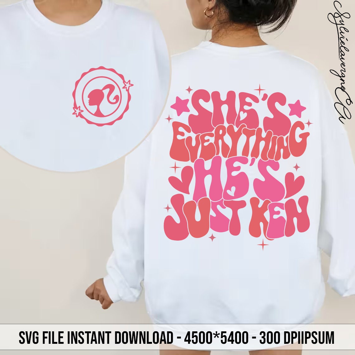 She's Everything He's Just Ken Svg Barbie Movie 2023 - Etsy UK