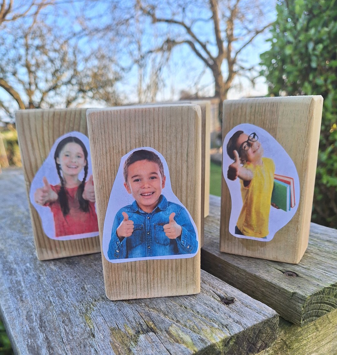 Wood Blocks for Child Outdoor Play, Creative Play, Handmade Wood Pieces ...