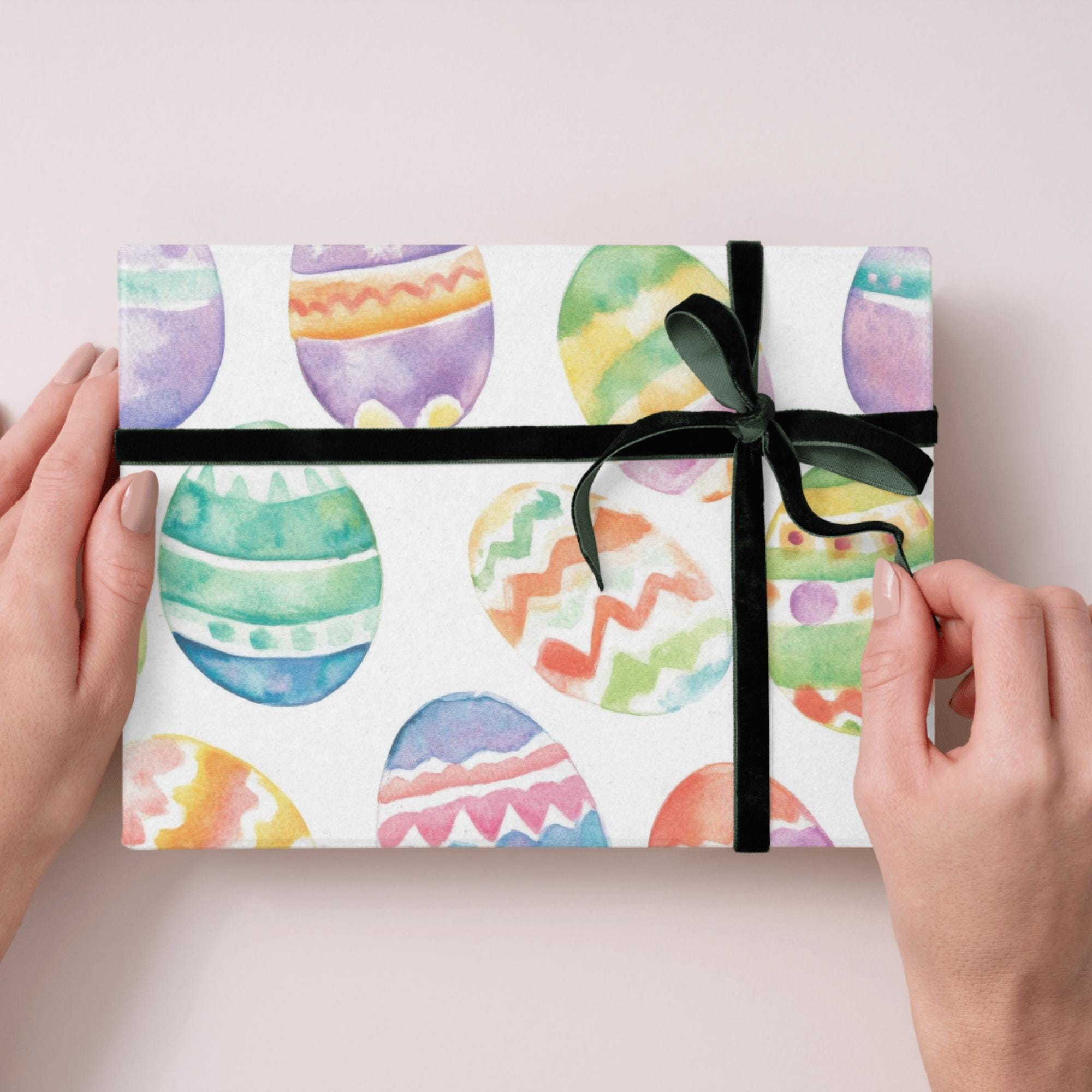 Pastel Easter Digital Paper Pack: Seamless Spring Patterns (12x12" 300 ...