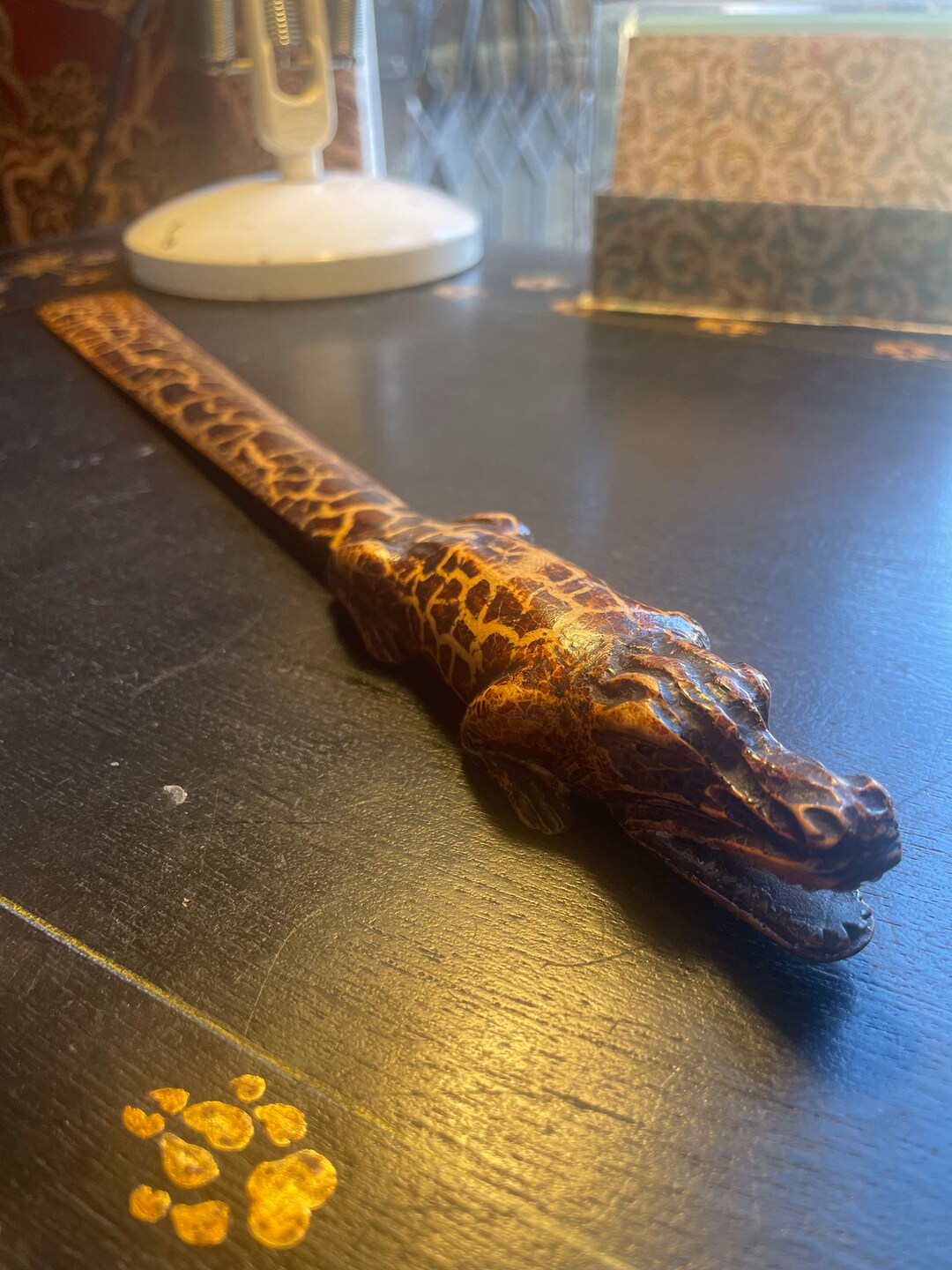 1900s Carved Wooden Gentlemans Boot/shoehorn Etsy