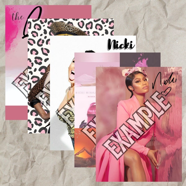 Nicki Minaj Posters 5 Pack