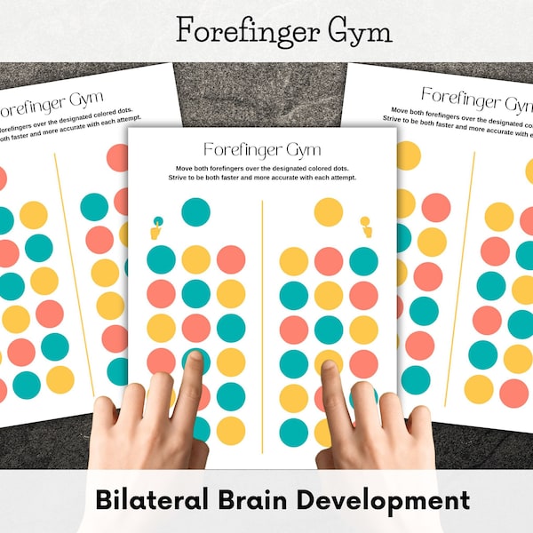 Forefinger Gym - Bilateral Brain Development Activity - Quick Routine/Transition