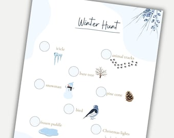 Winter Scavenger Hunt