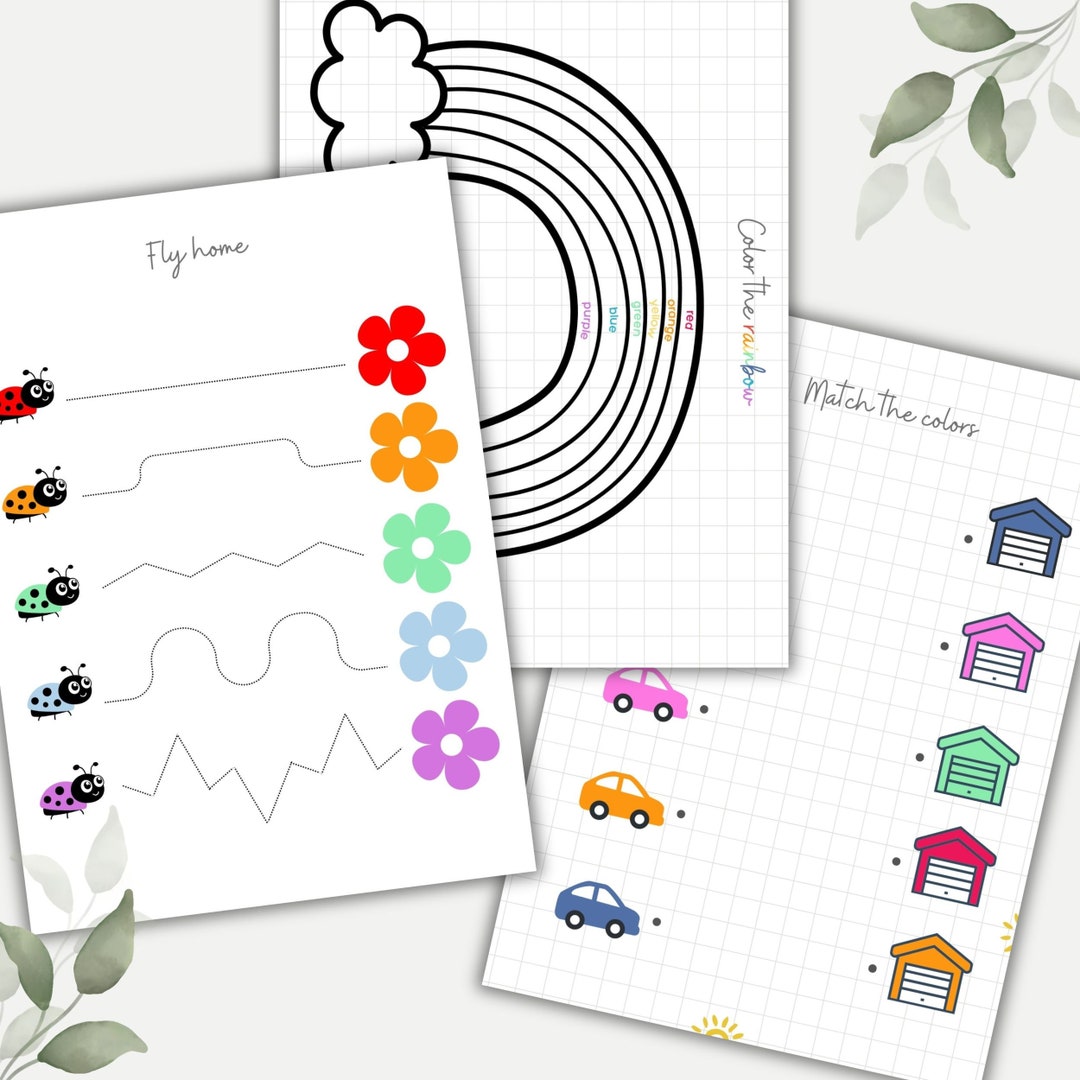 Colors - Worksheets for Kindergarten - 9 Fun and Interactive Activities ...