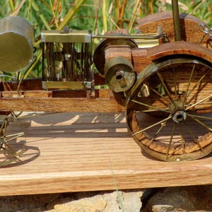 Waterloo Boy hand crafted model tractor