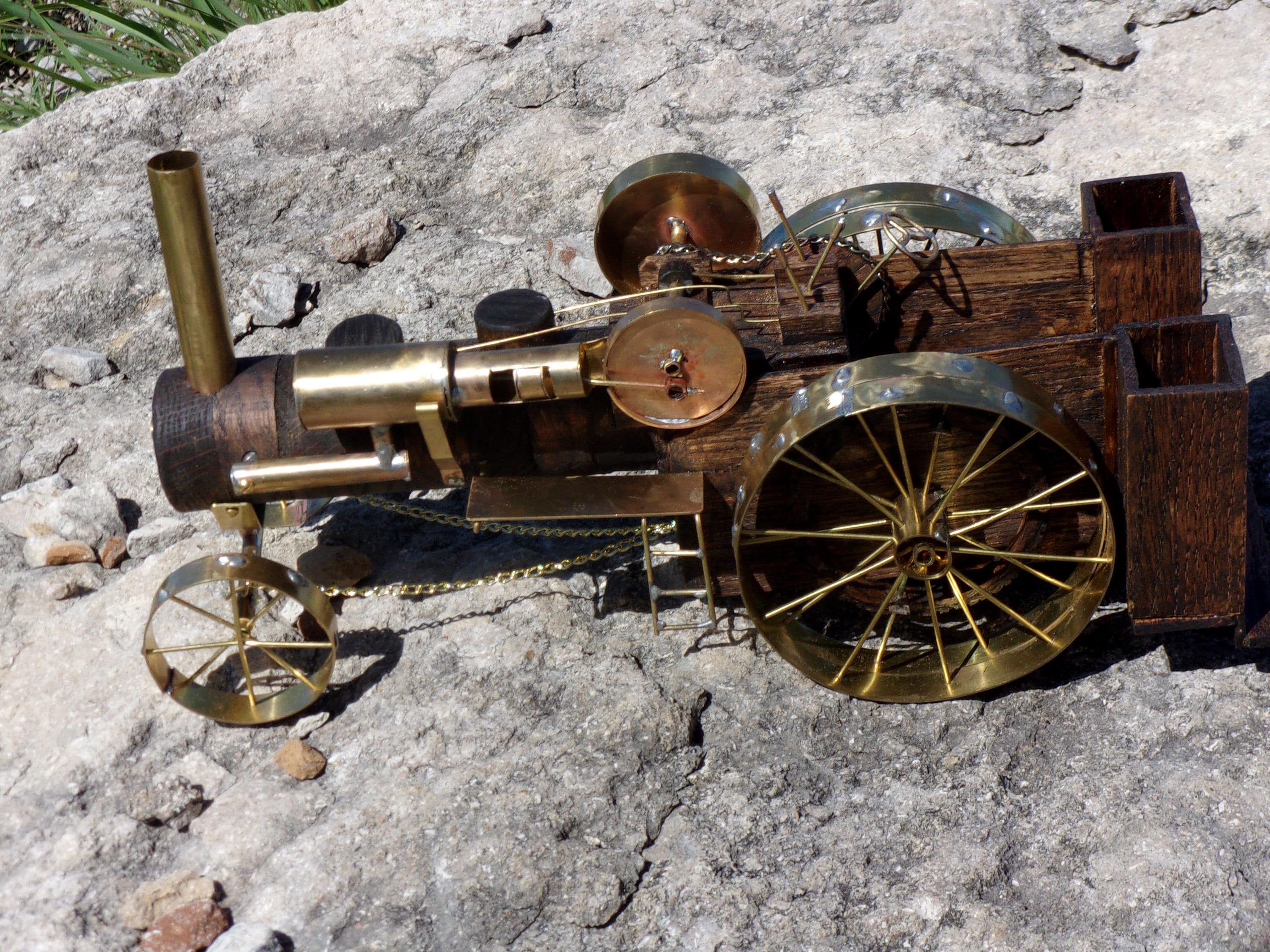 鉄道模型 Mamod Traction Engine Kit Mamod Traction Engine Kit TE1AK Working Live Steam Model