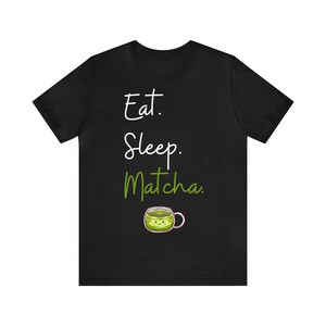 Matcha Tee with cute tea cup | Matcha Tea | Matcha Lovers | Cute tea cup | Tea | Unisex - Men & Women&#39;s T-shirt