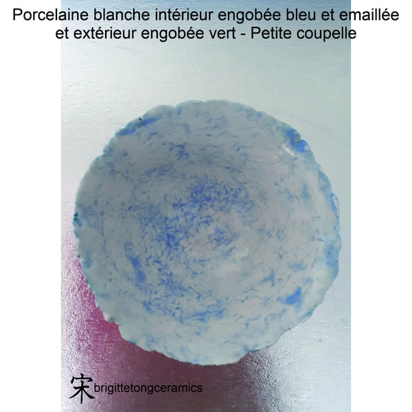 Titre "Petit bol" Céramique, Porcelaine, Fait main, Pièce unique, Original,  artisanal, décoration d'intérieur, Cadeau de noël, Vaisselle